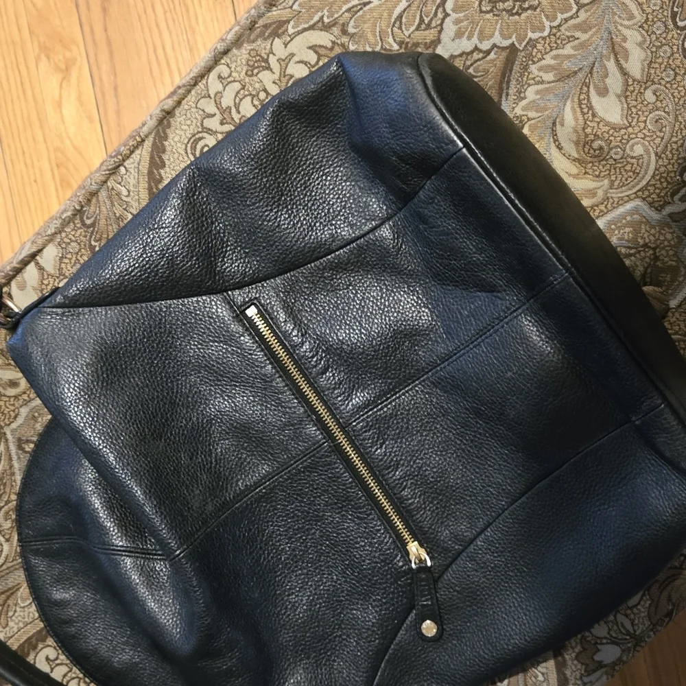vintage Vera Bradley Black leather Bag